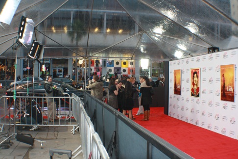 red carpet lady